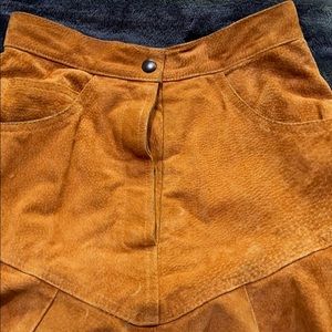 Vintage Gap Leather skirt